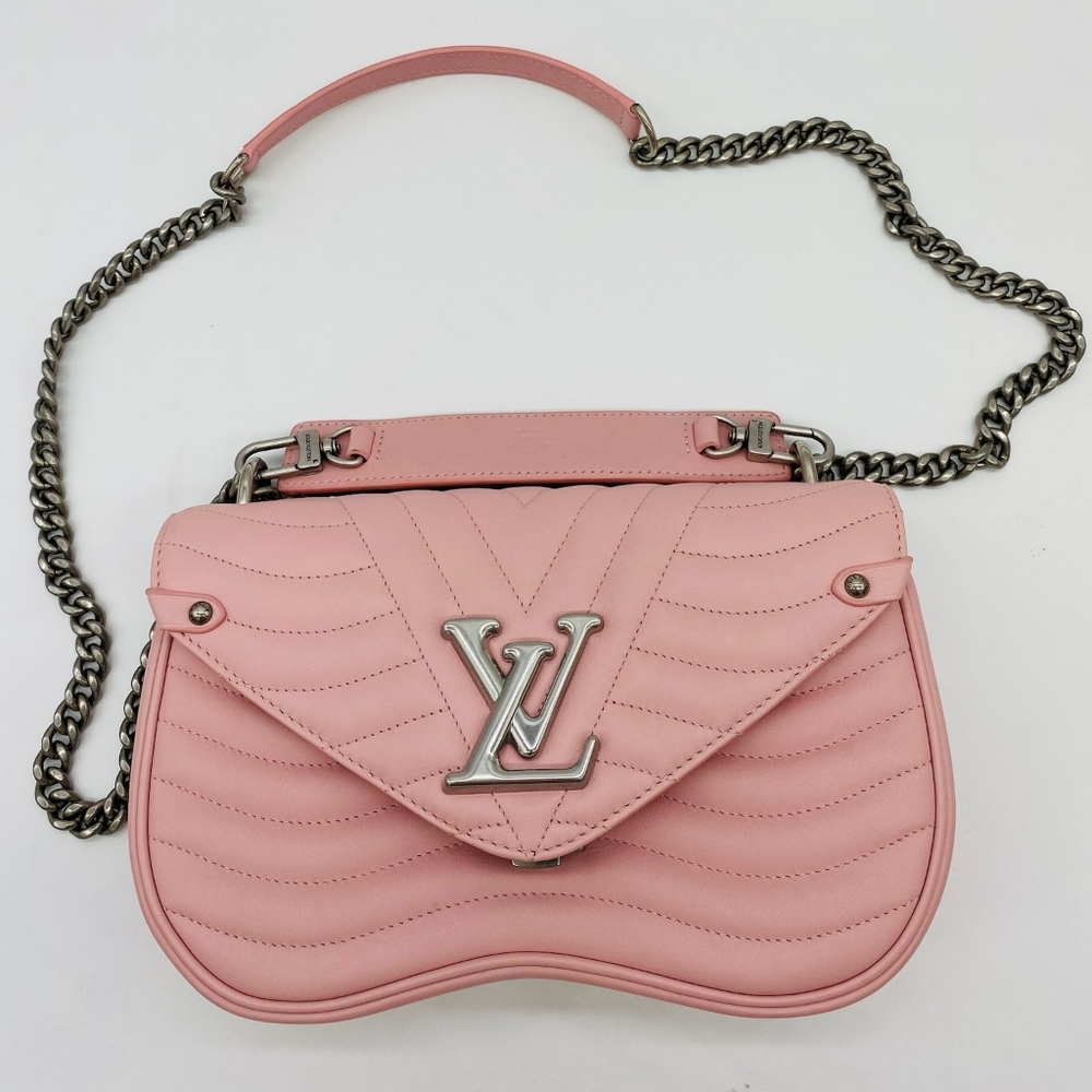 SOLD!!!!Louis Vuitton New Wave Chain Bag Mm S Pin